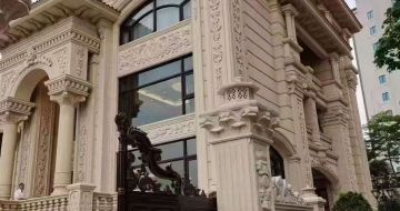 济宁黄金麻别墅外墙异形定制