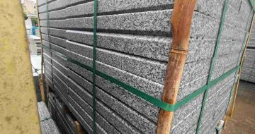 济宁芝麻白楼梯踏步室外