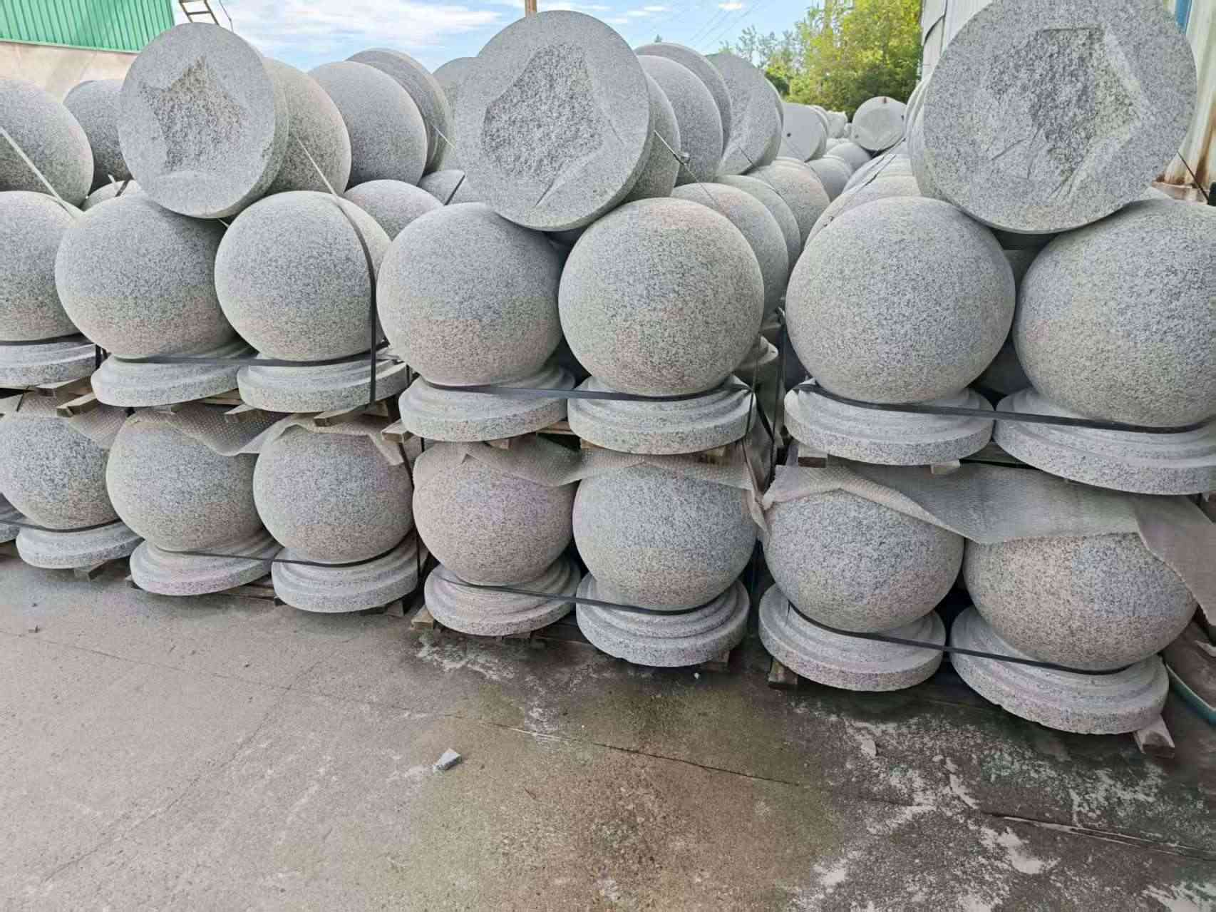 济宁圆球石球挡车球