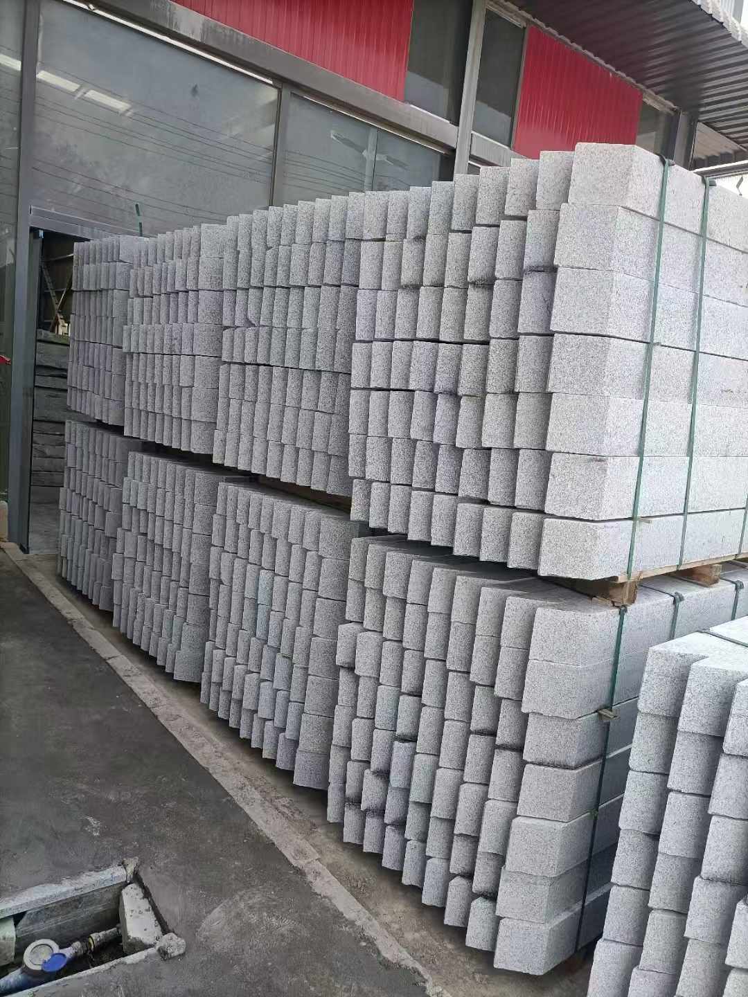 济宁芝麻白树围石 树池