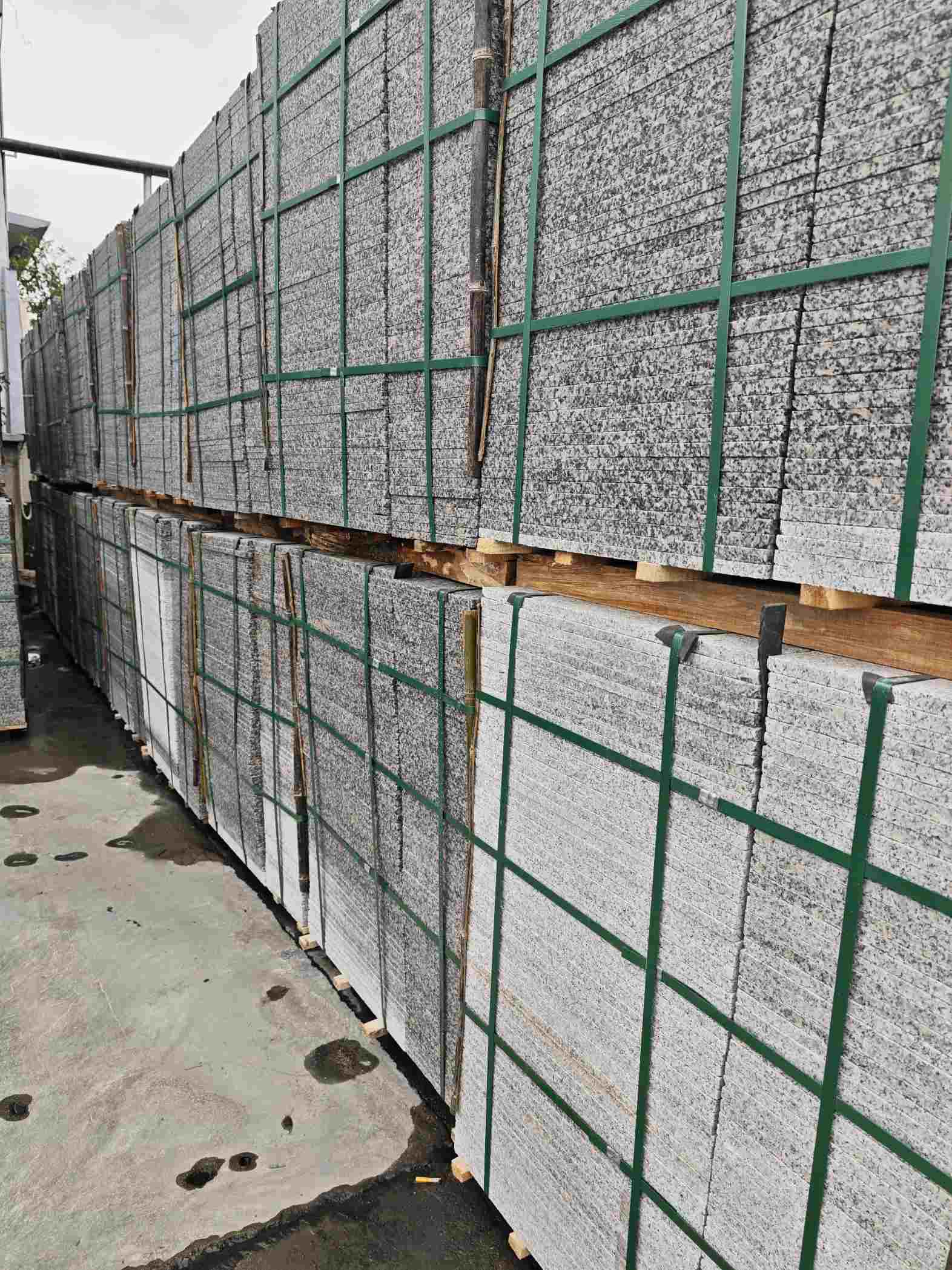 济宁芙蓉白地铺石，石材地铺石