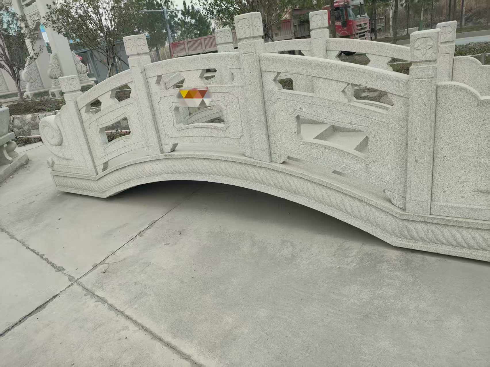 济宁芝麻白拱桥，石桥