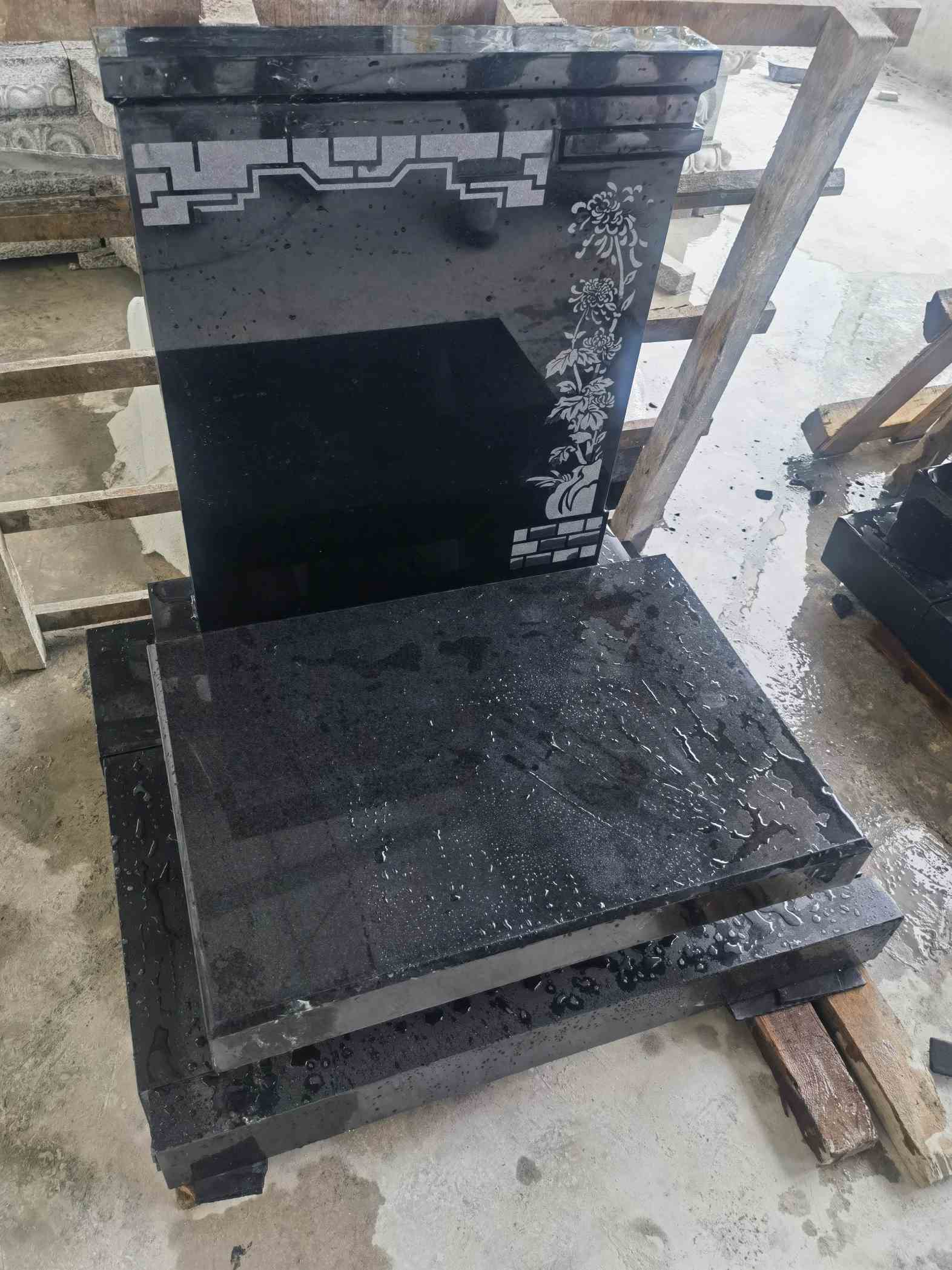 济宁花岗岩墓碑石 墓碑 套墓